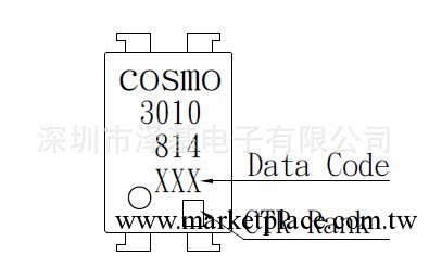 K30102D替代PC814，冠西COSMO光耦、光耦合器、光電耦合器工廠,批發,進口,代購