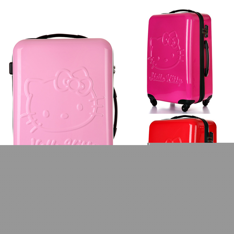Hello Kitty高配拉桿箱子旅行箱行李箱包萬向輪2024寸登機箱工廠,批發,進口,代購