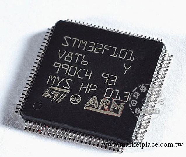 【原裝正品現貨】STM32F101V8T6  LQFP100意法半導體 Cortex-M3工廠,批發,進口,代購