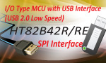 盛群半導體推出HT82B42R/HT82B42RE Low Speed USB MCU工廠,批發,進口,代購