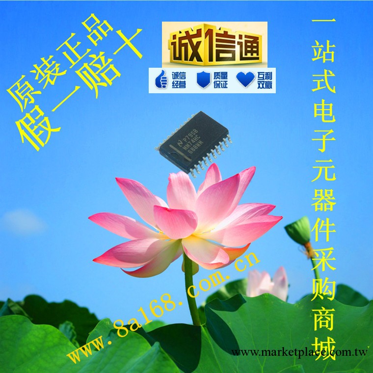 現貨供應NS (美國國傢半導體) MM74HC688WMX 集成電路IC 原裝正品工廠,批發,進口,代購