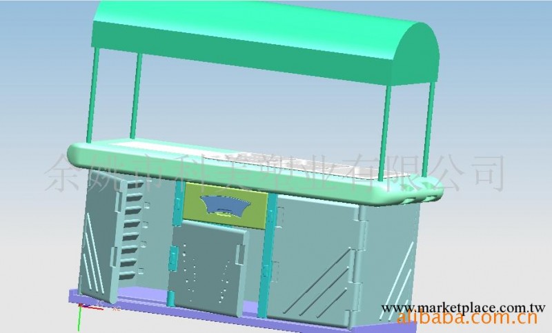 供應移動餐車塑料模工廠,批發,進口,代購