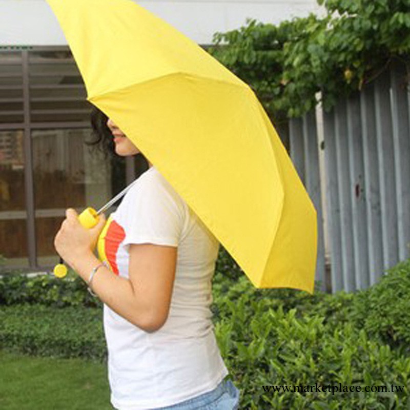 廠傢直銷 新款 創意 香蕉雨傘 迷你雨傘 仿真香蕉折疊傘工廠,批發,進口,代購