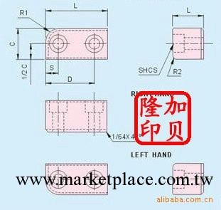 SKS3導位固定塊 雙節射梢司筒 開閉器半圓型、工廠,批發,進口,代購