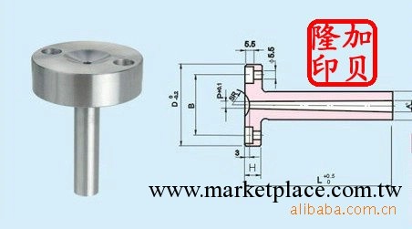 SKD61 A型灌嘴 SKH51直式方形梢  心形工廠,批發,進口,代購