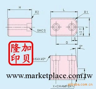 SKD11導位固定塊 SKH51直式方形梢 開閉器工廠,批發,進口,代購