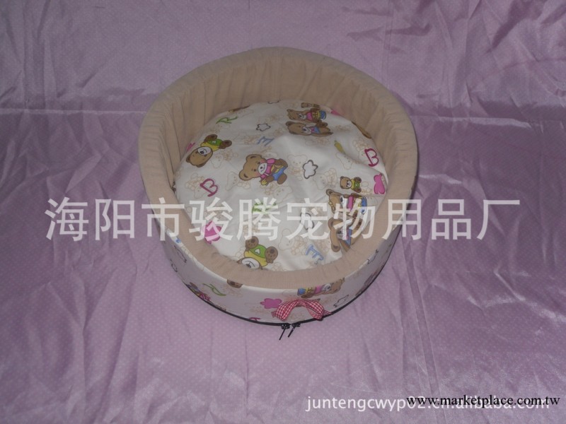 現貨批發可拆卸狗窩圓形寵物窩寵物用品廠傢直銷加厚靠背寵物沙發工廠,批發,進口,代購