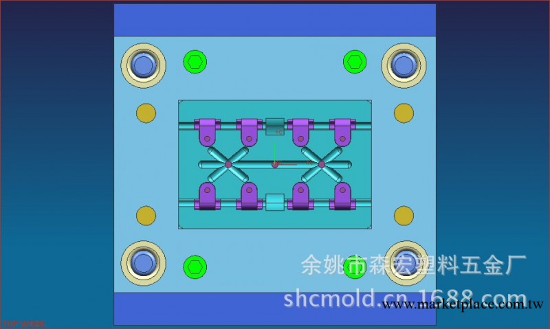 塑料模具 塑料傢電小扣件模具  註塑模具 模具加工 模具制造工廠,批發,進口,代購