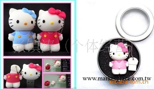 可愛個性軟膠立體hello kitty KT貓卡通創意時尚隨身碟 優盤工廠,批發,進口,代購
