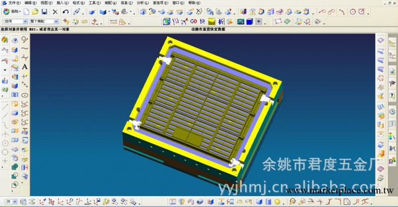 冷風機側板模具、塑料模具，註塑模具，塑膠模具，模具加工工廠,批發,進口,代購