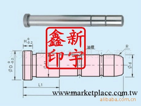 供應小拉A型導桿B型唧咀頂針扁針模具配件工廠,批發,進口,代購