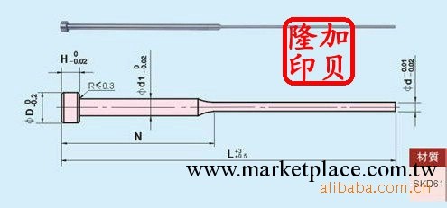 SKD11A型灌嘴 SKD61雙節射梢 可更換式日工廠,批發,進口,代購