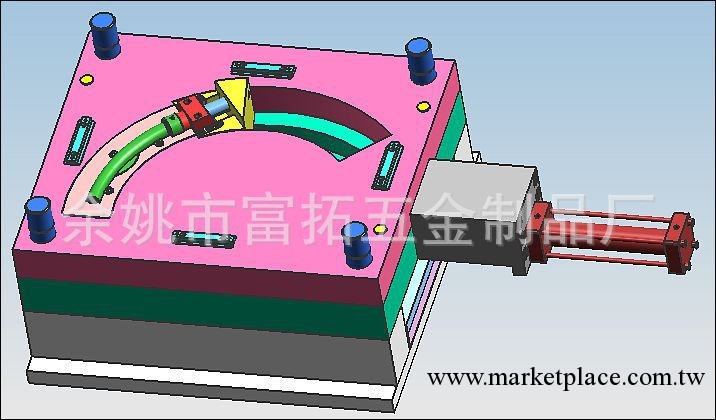 專業制造各種最精密的彎管接頭塑料模具，提供最優惠的價格工廠,批發,進口,代購