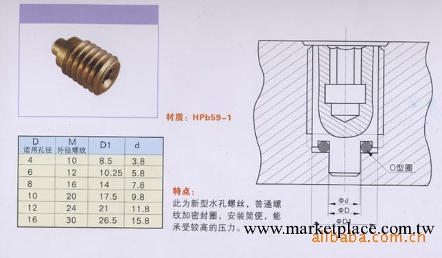 堵孔螺絲  T-UP-01(A)整體式日制日期章工廠,批發,進口,代購