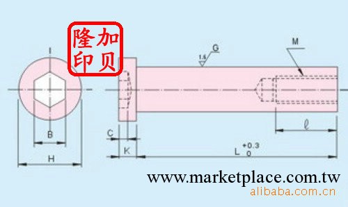 螺牙拉桿定位圈A型  鍍鈦導位定位塊工廠,批發,進口,代購