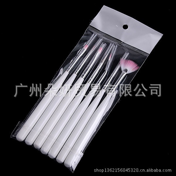 美甲工具 筆套裝 繪花筆/彩繪筆畫花筆7支套裝工廠,批發,進口,代購