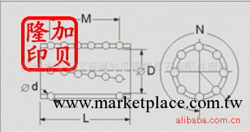 POM標準型塑膠鋼珠套1工廠,批發,進口,代購