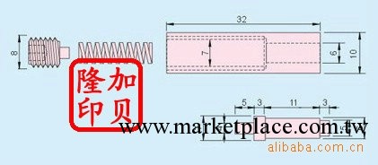 滑塊頂針 SKH51扁梢 斜孔式鎖模塊工廠,批發,進口,代購