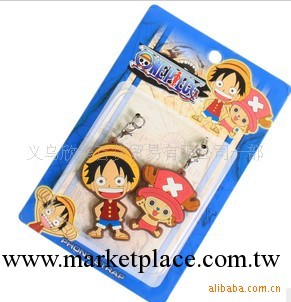 情侶手機掛飾 海賊王手機飾品 精品手機鏈 手機掛件工廠,批發,進口,代購