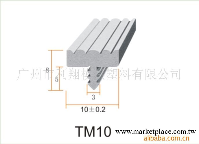 T形異型軟硬塑料封邊條傢具配件輔料番禺利華工廠,批發,進口,代購