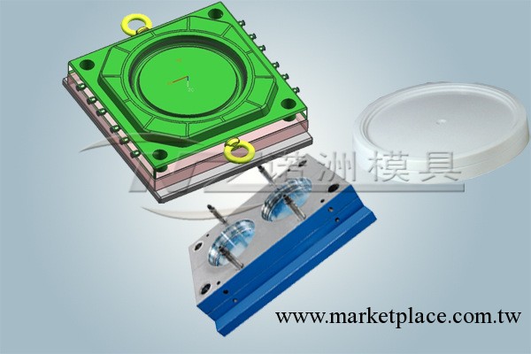 臺州五加侖桶蓋子模具 包裝桶防盜蓋模具 桶蓋塑料模具工廠,批發,進口,代購