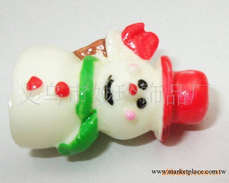 供應2.1CM*1.5CM 聖誕禮品 樹脂雪人 手機掛件工廠,批發,進口,代購