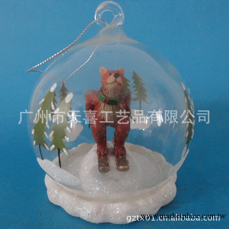 生產定做樹脂動物聖誕掛飾 禮品 贈品工廠,批發,進口,代購
