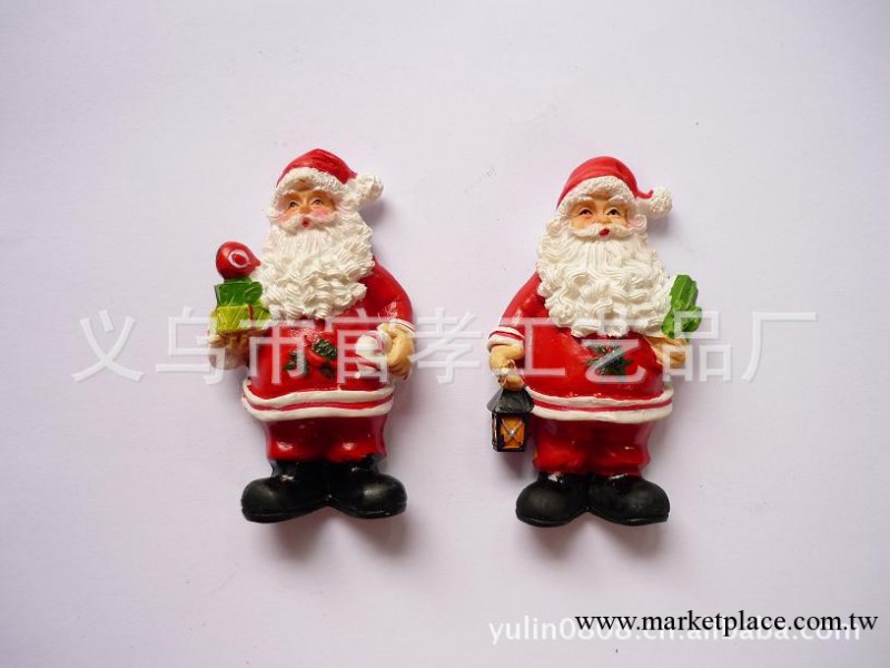 【精品推薦】供應各式各樣聖誕禮品 高質量樹脂聖誕冰箱貼裝飾品工廠,批發,進口,代購