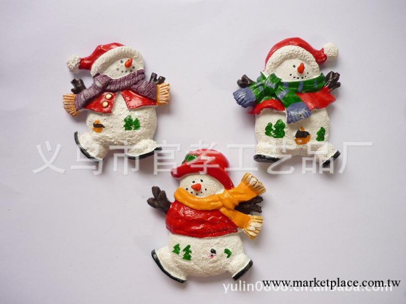 聖誕雪人冰箱貼, 聖誕禮品, 可定做設計工廠,批發,進口,代購