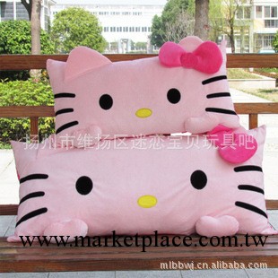 創意Hello Kitty KT貓抱枕靠墊  單人枕可拆洗工廠,批發,進口,代購