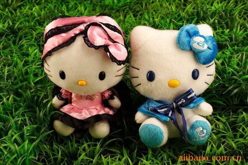 【廠傢供應】填充毛絨玩具Hello Kitty工廠,批發,進口,代購