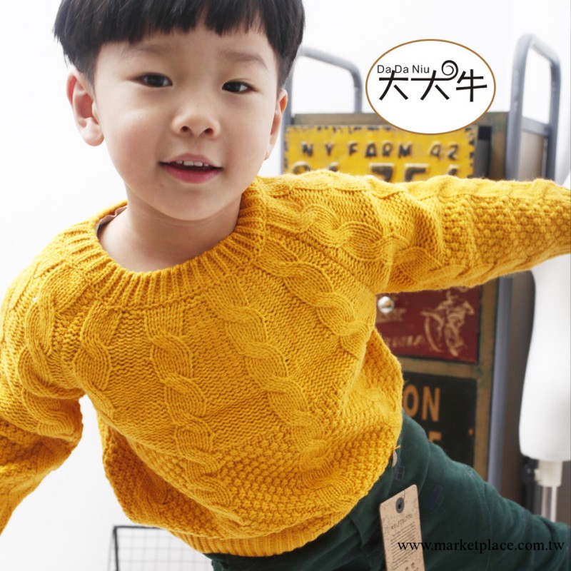 【大大牛】M019韓國精品童裝 韓版男女兒童童毛衣工廠,批發,進口,代購