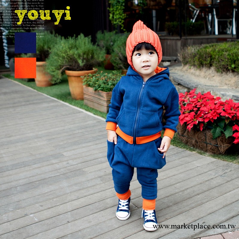 2013韓版春秋款童套裝 全棉熱銷童裝套裝批發 小童套裝廠傢工廠,批發,進口,代購