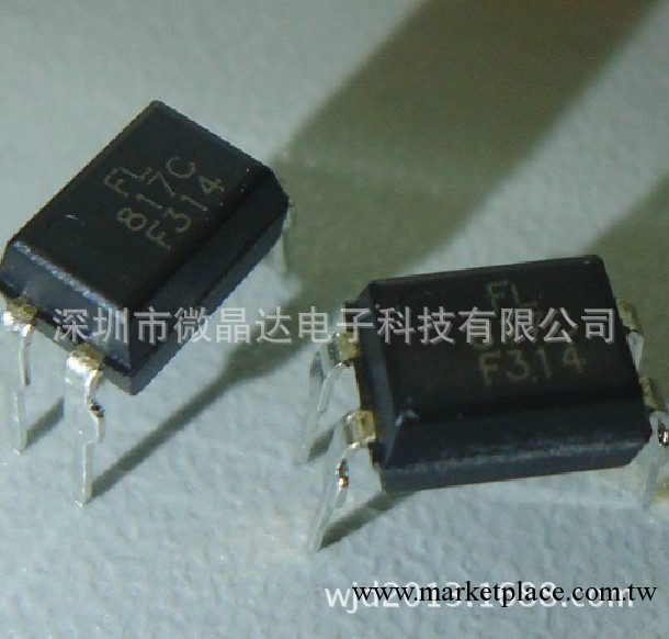 供應 臺灣方晶 直插光電耦合器(光耦) FL817C 封裝DIP-4 優勢現貨工廠,批發,進口,代購