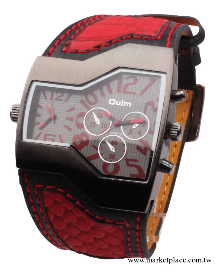 oulm歐鐳手錶廠傢/手錶批發混批個性男士手錶兩地時韓國潮流男表工廠,批發,進口,代購