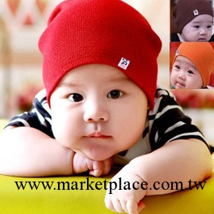 韓國帽子批發 寶寶秋冬新款潮帽 韓版嬰兒針織帽子 中國廠傢生產工廠,批發,進口,代購