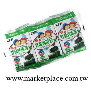 韓國ZEK竹鹽烤海苔12g*24袋/組  休閑零食品批發工廠,批發,進口,代購