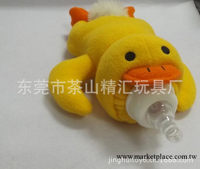 廠傢批量銷售創意毛絨玩具 小黃鴨毛絨玩具公仔 可定制兒童禮品工廠,批發,進口,代購