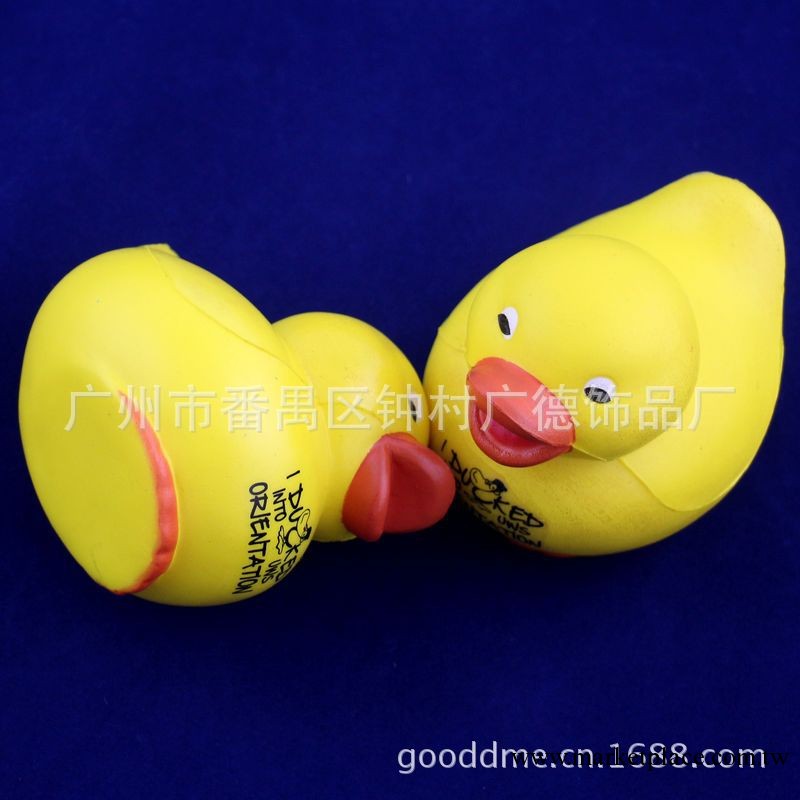 【兒童玩具】廠傢定制 兒童玩具橡膠鴨子 PU漂浮小黃鴨工廠,批發,進口,代購