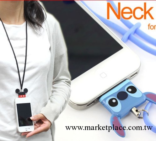新款系列迪士尼米尼款iphone & ipod 專用手機繩 手機掛件掛繩工廠,批發,進口,代購