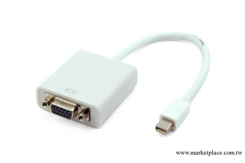 蘋果Mini DisplayPort to VGA視頻線 apple Mini DP轉VGA高清線工廠,批發,進口,代購