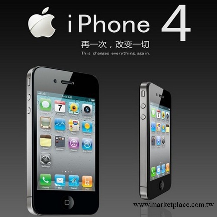 深圳手機批發 Apple/蘋果4代iPhone4 8G  原裝蘋果手機4代 6  7月工廠,批發,進口,代購