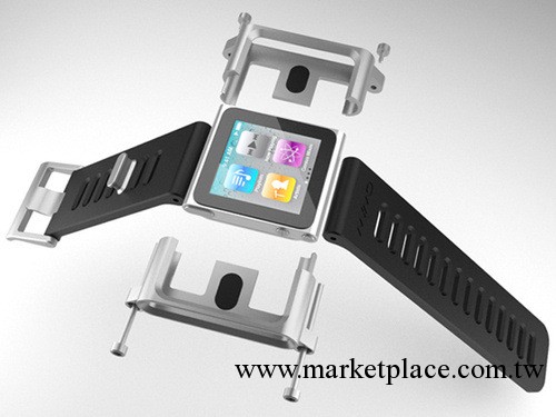lunatik 蘋果apple ipod nano 6代 手表帶 腕表帶 航空鋁金屬表帶工廠,批發,進口,代購