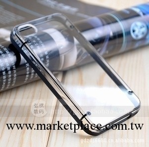 雙色透明 紐盾仕 iphone4/4S手機殼 透明雙色手機套 蘋果4外殼工廠,批發,進口,代購