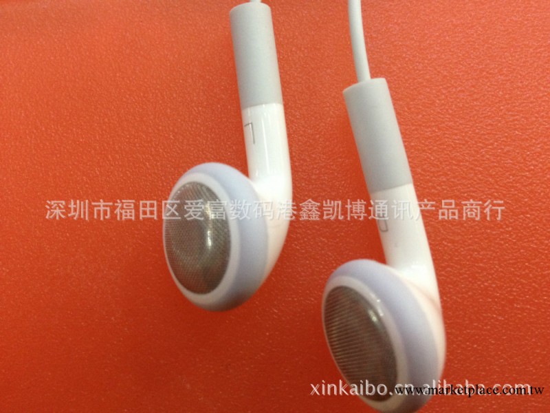 蘋果二代IPOD耳機 新版三代IPOD NANO耳機 mp3耳機 。工廠,批發,進口,代購