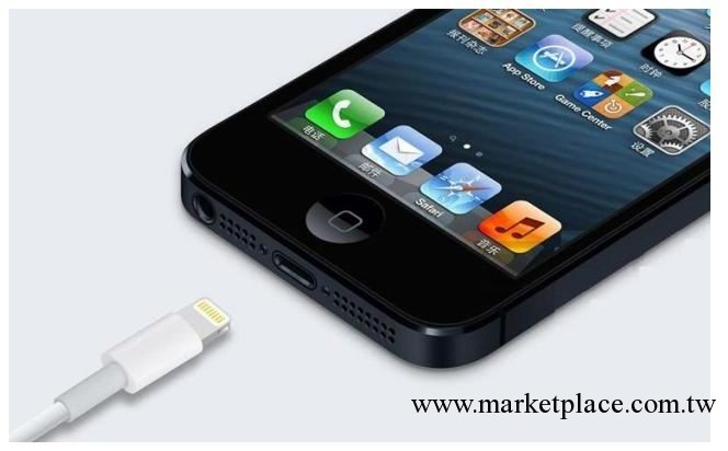 Apple/蘋果 Iphone5 數據線 蘋果5代 數據線 白色 批發工廠,批發,進口,代購