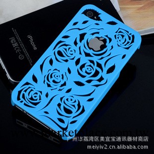iphone4s 手機殼  雕花 鏤空 宮廷花 手機外殼  蘋果4代 邊框工廠,批發,進口,代購