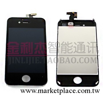 供應新款蘋果手機配件 Apple iphone4S 組裝液晶總成 黑色工廠,批發,進口,代購