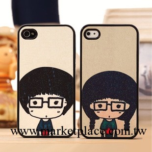 可愛卡通情侶男女潮 iphone4s手機殼 iphone4手機殼 蘋果4手機殼工廠,批發,進口,代購