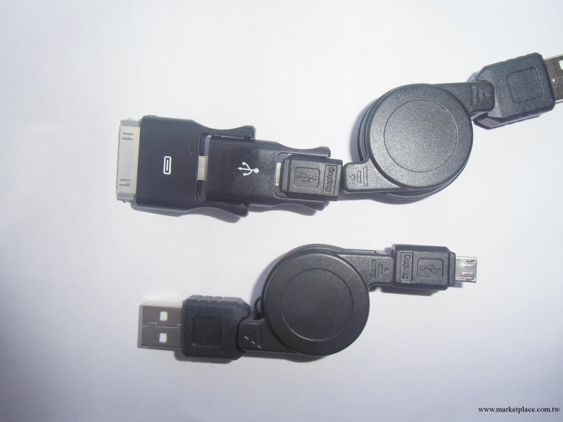蘋果5折疊一拖三充電數據線，絕對廠傢！工廠,批發,進口,代購